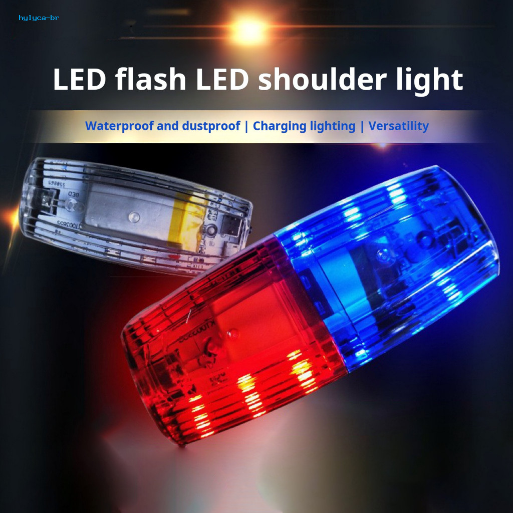 Rainproof Flashlight Safety Warning Light Led Shoulder Lights for ...