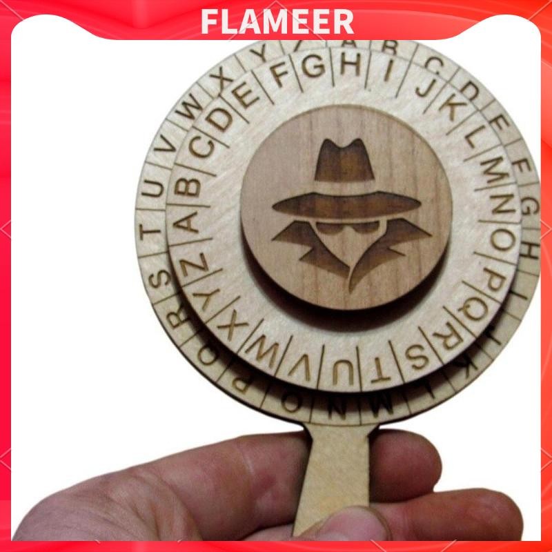 [Flameer] Escape Room Cipher Wheel Puzzle Toy Secret Code Games Decoder ...