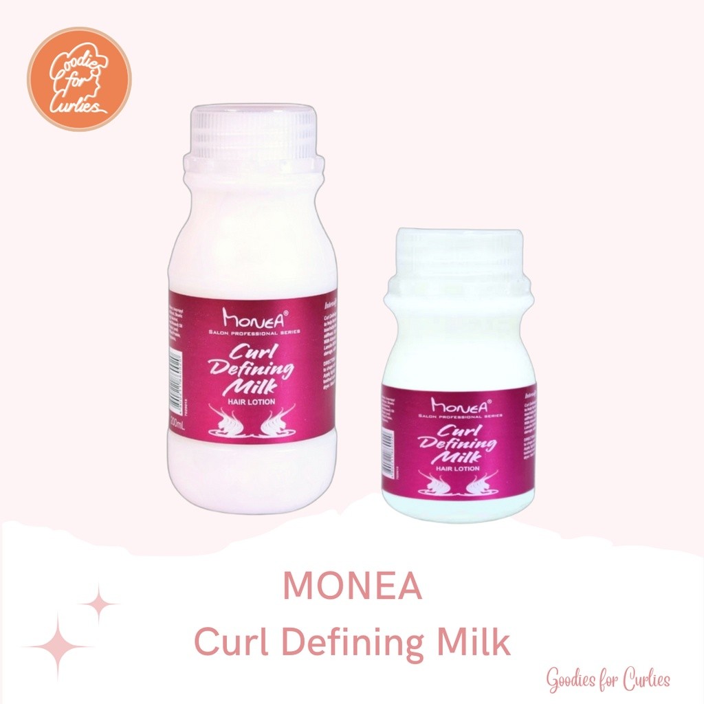Monea Curl Defining Milk Hair Lotion (Not CGM Approved) | Shopee ...