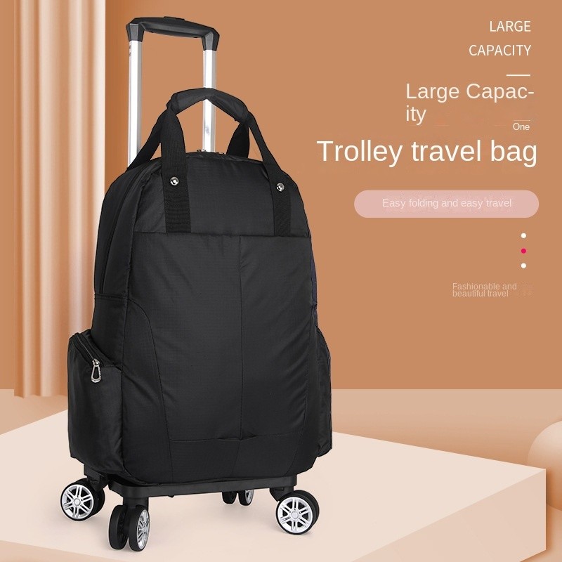 Universal wheel pull rod bag can be carried out can carry dualpurpose