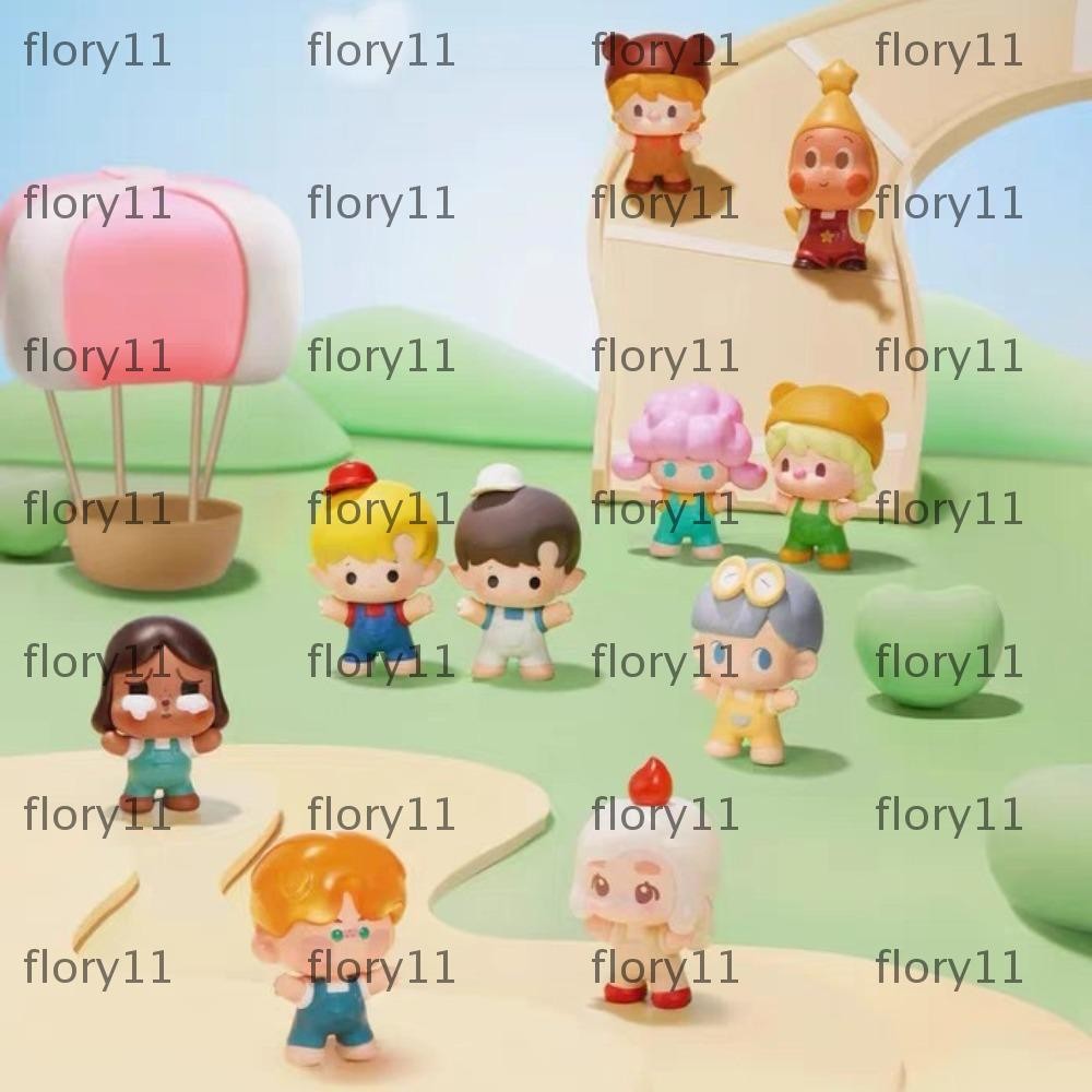 FLORY11 Box, POPMART Pop Bean MOLLY Labubu CRYBABY Anime Figure Model ...