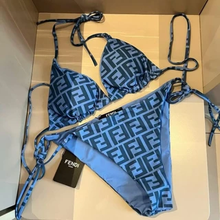 Fendi high waisted swimsuit best sale