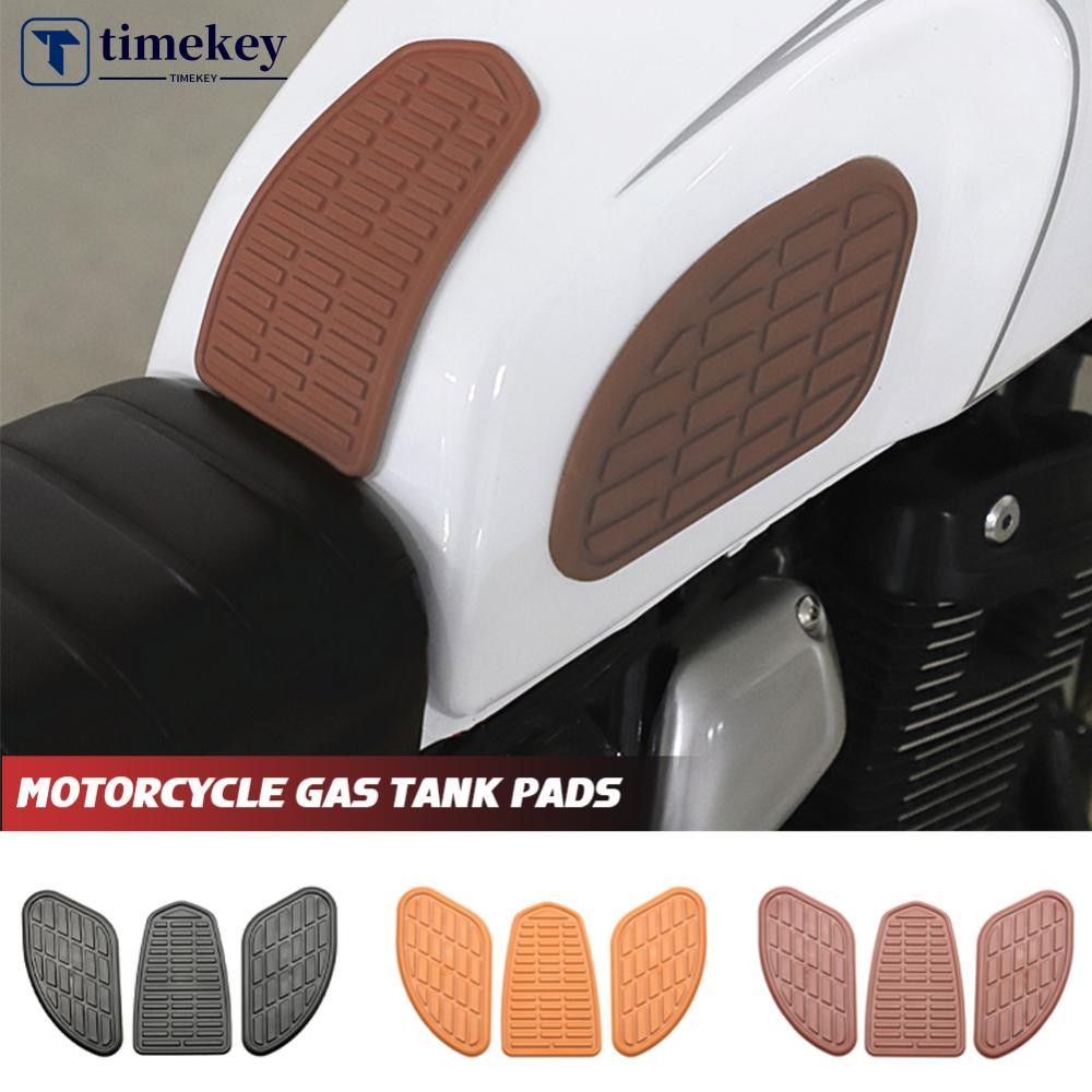 TIMEKEY 3Pcs Vintage Motorcycle Tank Knee Pad Retro Gas Fuel Tank ...