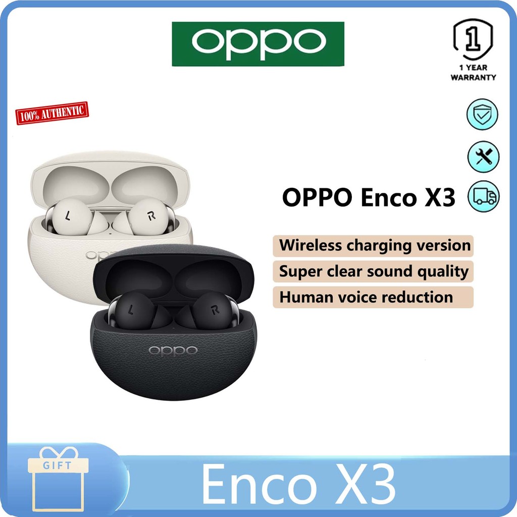 OPPO Enco X3 True wireless in-ear active Noise cancelling gaming ...
