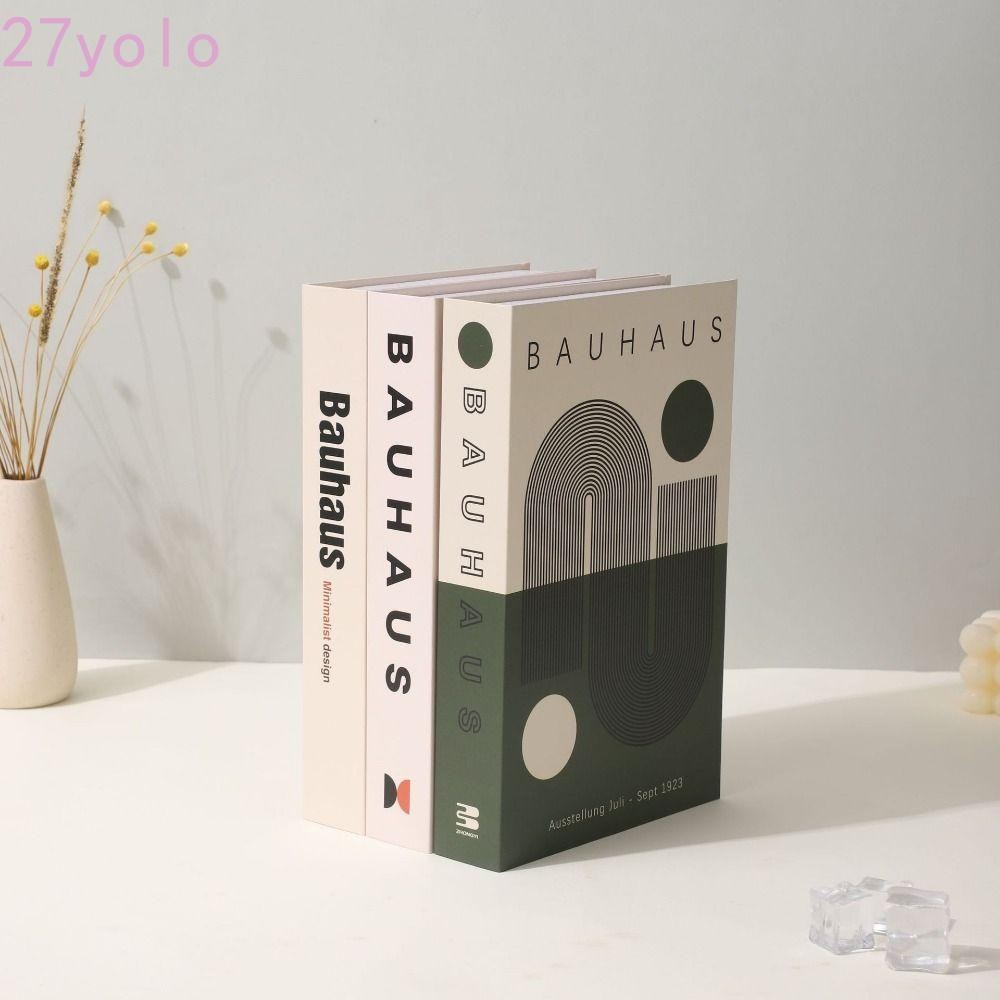 YOLO Graphic Simulated Books, Paper Craft Luxury Fake Books, Fashion ...