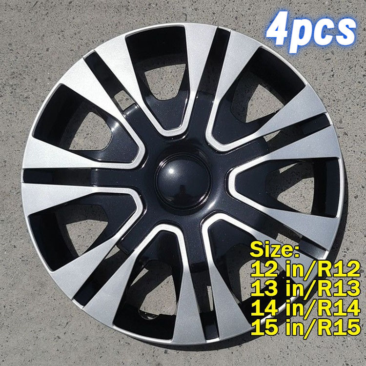 【PH Local Send】】4 Pcs Set Universal Wheel Hub Cover R12/R13/R14/R15 ...