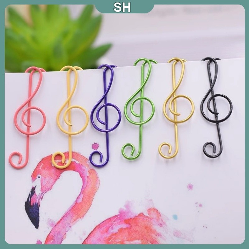 20PCS Metal Wrapped Plastic Colored Paper Clip Airplane Note Shaped ...