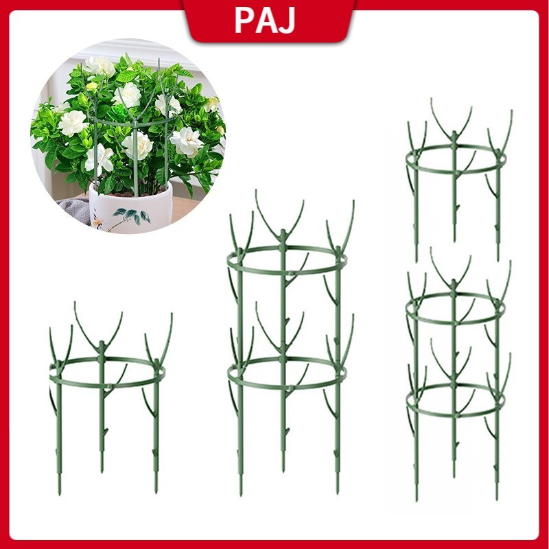 Plant Support Rack Flower Rose Plant Cage Stackable Plant Trellis Stake ...