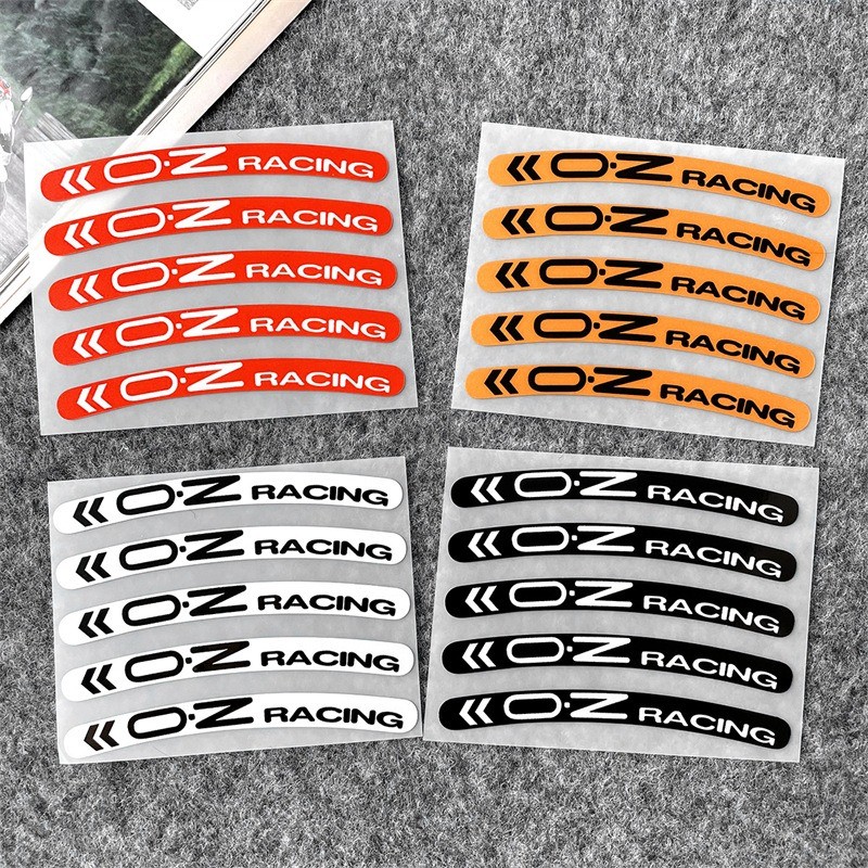 OZracing wheel hub sticker racing car modification wheel decorative ...