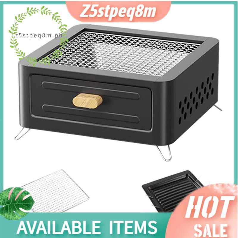 Charcoal Grill, BBQ Grill Folding Portable Smoker Grill, Barbecue Grill