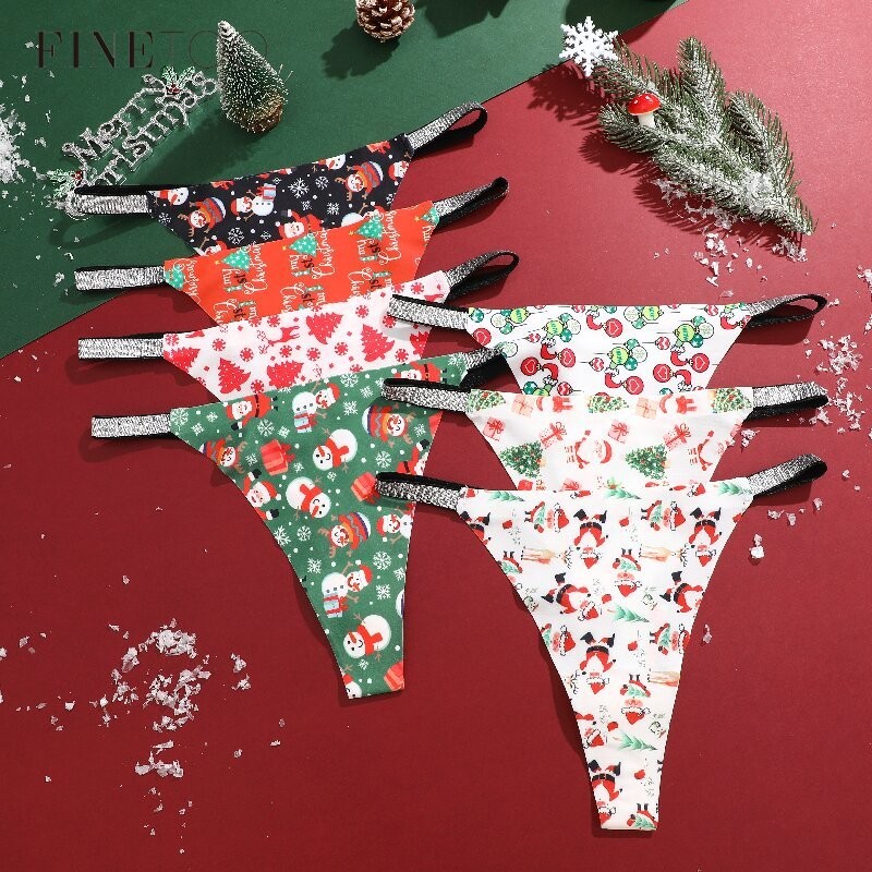 finetoo-seamless-thongs-with-christmas-fluorescent-webbing-underwear