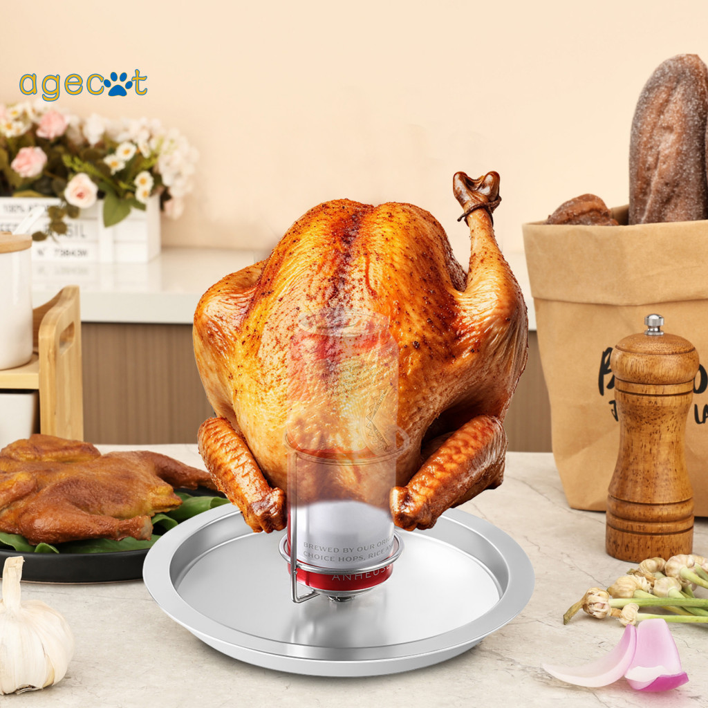 Bbq Stand Chicken Leg Rack, 2pcs Stainless Steel Chicken Drumstick