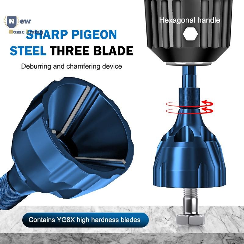 NHL> Deburring External Chamfer Tool Drill Bit Metal Remove Burr Tool ...