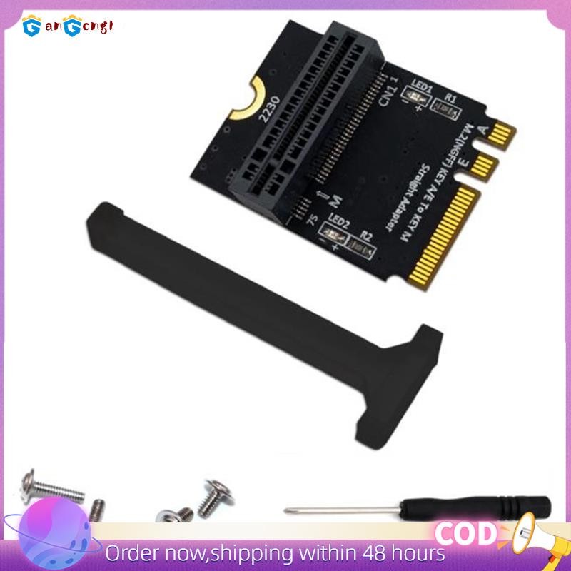 [gangong1]M.2 NVME Adapter SSD PCIE M2 NGFF Key M to M.2 Key A/E ...