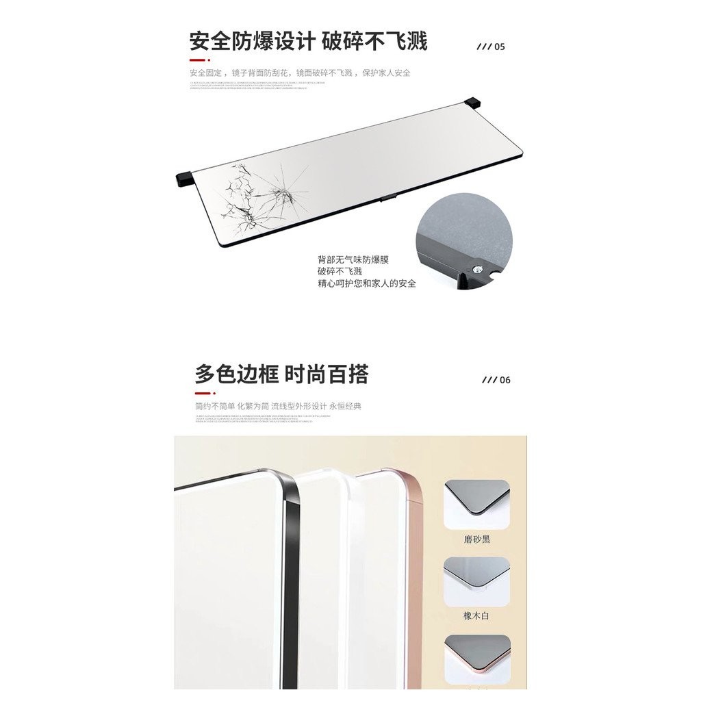 Wardrobe Mirror inside Hidden Collapsible Vertical Hinged Door Built-in ...
