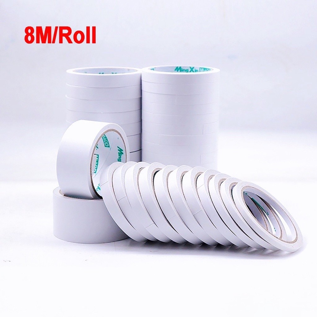Double Sided Tape Roll Adhesive Sticky Tape Balloon Card Wrapping Tape ...