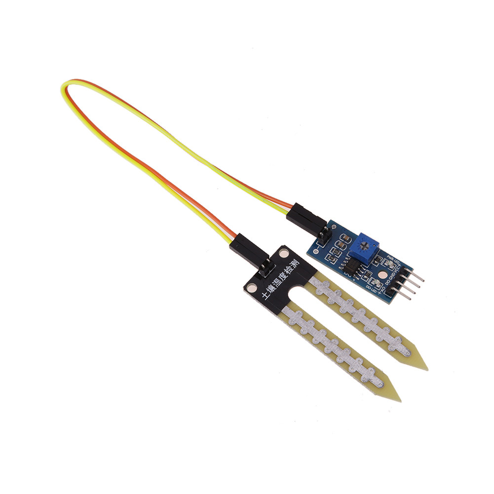 Soil Humidity Hygrometer Moisture Detection Sensor Module w/Dupont ...