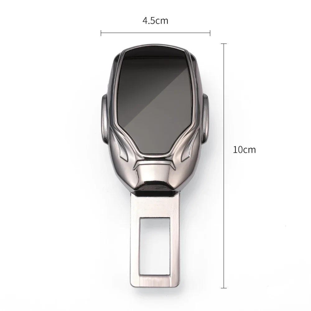 2PCS 9-Inch Car Seat Belt Extender Clips - Compatible With Most Vehicles, Easy To Use Buckle Helper