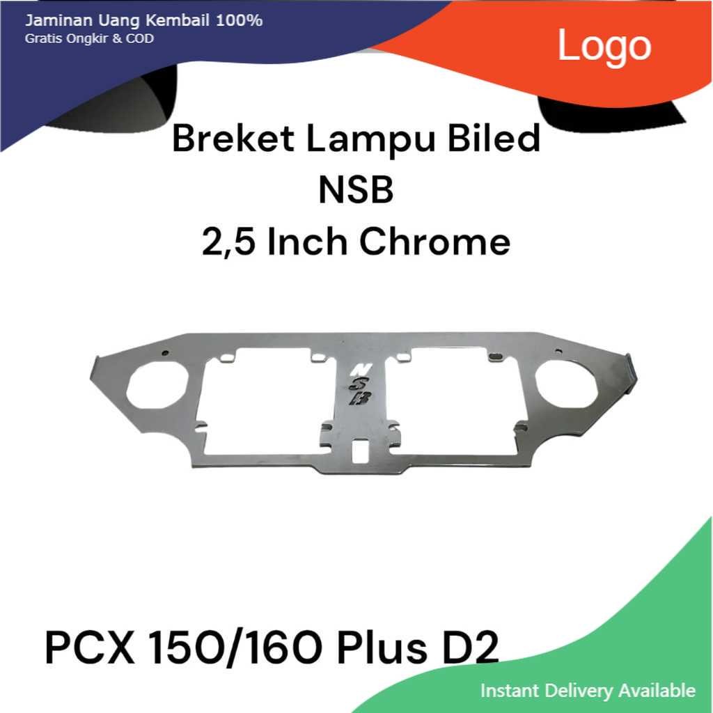 Chrome Biled Bracket Projie Biled AES Vahid Iphcar Vinyx 2.5 Inch PNP ...