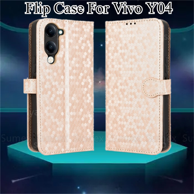 Leather Flip Cover For Vivo Y04 4G Y29S Y29T 5G 2025 Phone Case Stand ...