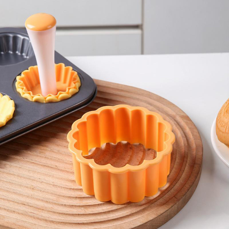 GMARTY Tart Shells Mold Set Pastry Tamper Plastic Mini Tart Tamper ...