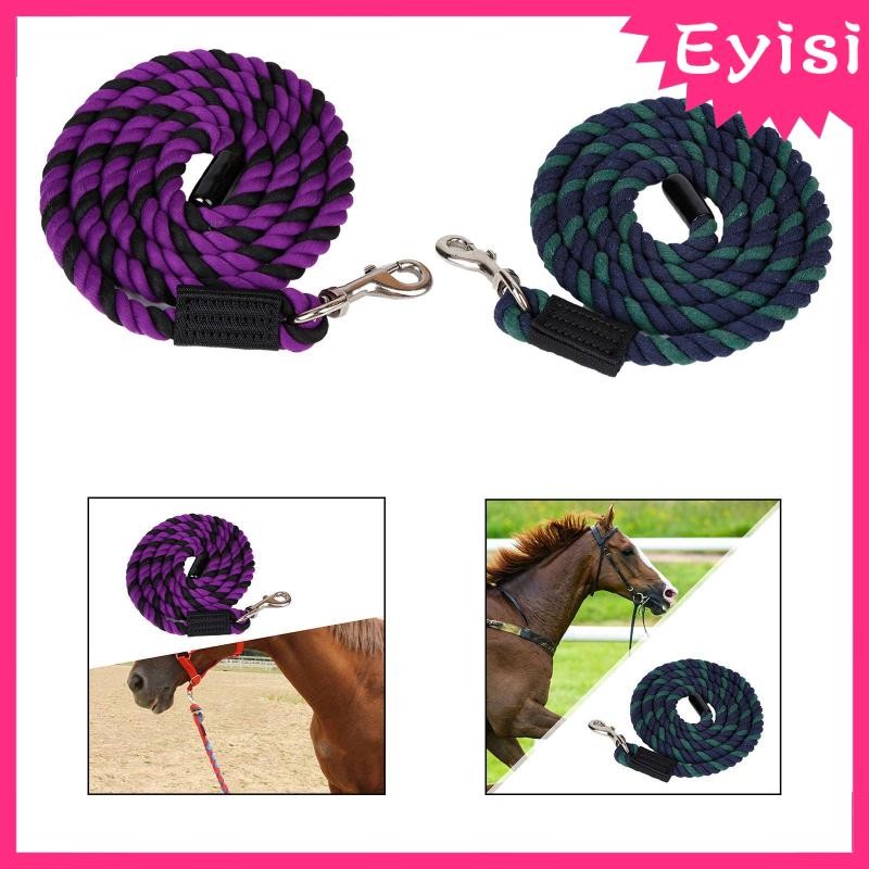 Red)Horse Lunge Line High Tensile 6.6ft Horse Training Rope Thickened