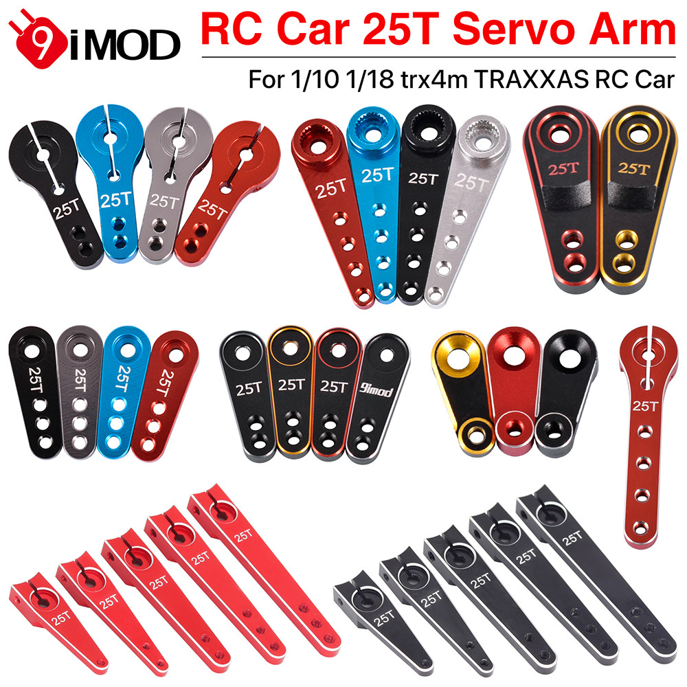 Pièces De Rechange 9IMOD Pour Voiture RC TRX4M 1/18 - Bras De Servo, Châssis, Etc.