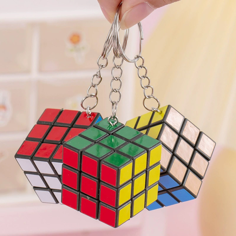 Mini Magic Cube Professional Maze Puzzle 3x3 Speed Block Keychain Kids ...