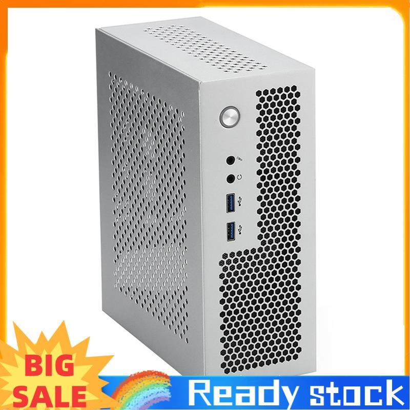 ready stockA09 HTPC Computer Case Mini ITX Gaming PC Chassis Desktop ...