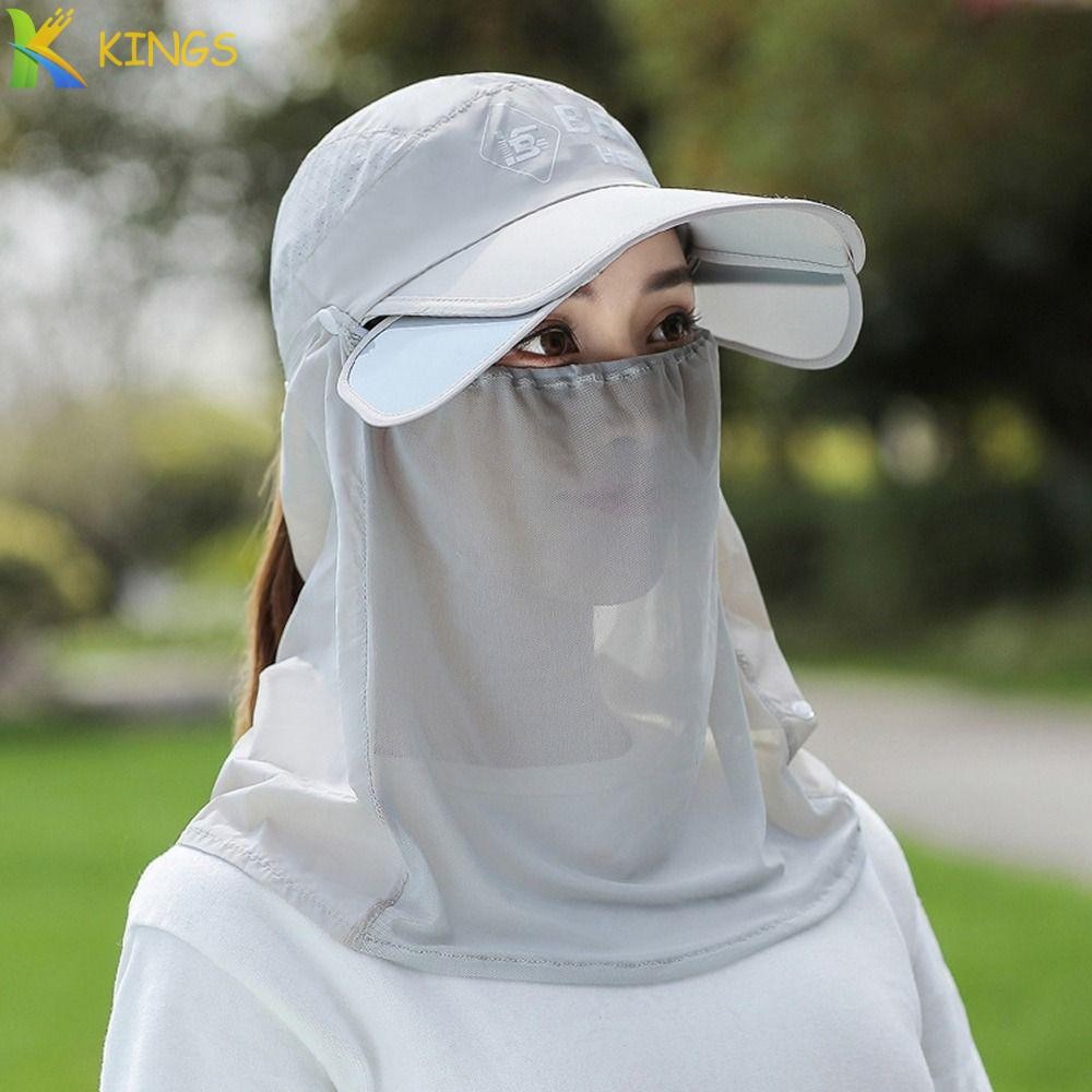 KINGS Sun Protection Hat, Quick-dry Hat Sun Hat Wide Brim Bucket Cap ...