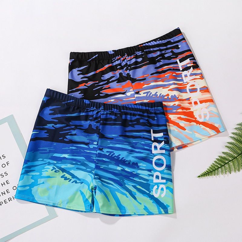 Men Swimming Trunks Teenagers Big Children Swimming Years Old Junior ...