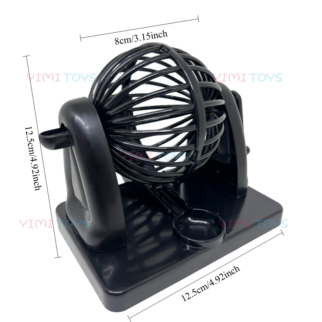 BINGO MACHINE Bingo roleta Lotto Lottery Bingo Game Set - Cage Ball ...