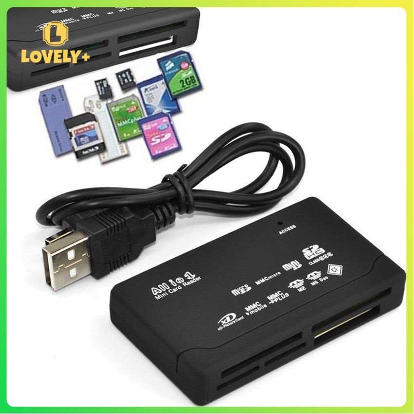 High-Performance All-In-One Universal Memory Card Reader for SD/SDHC ...