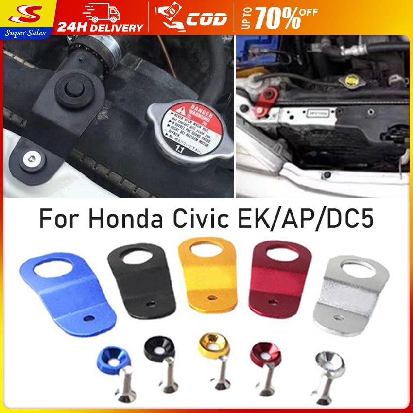 【SuperSales】For 92-95 Honda Car Radiator Stay Bracket Aluminum Radiator ...