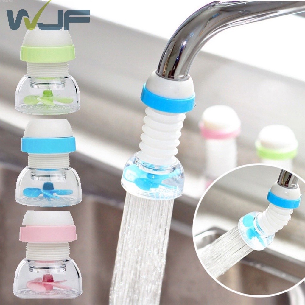 Faucet Splash Filter 360 Rotating Foldable Kitchen Faucet Water Saving ...