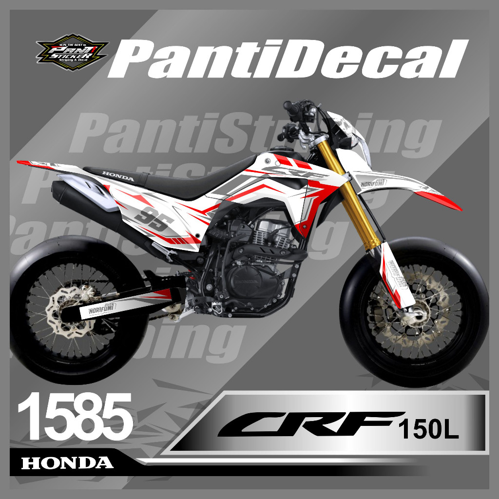 1585 Decal Sticker Skotlet CRF 150L Full Body Sticker CRF 150L Racing ...