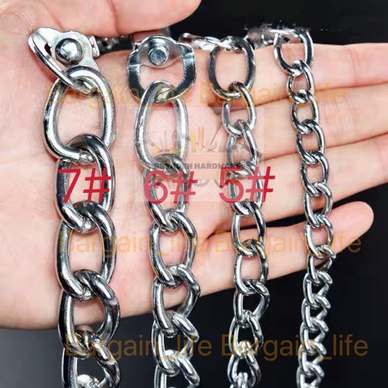 Chain lock for bikes Gates lock with key kadena with lock | Shopee ...