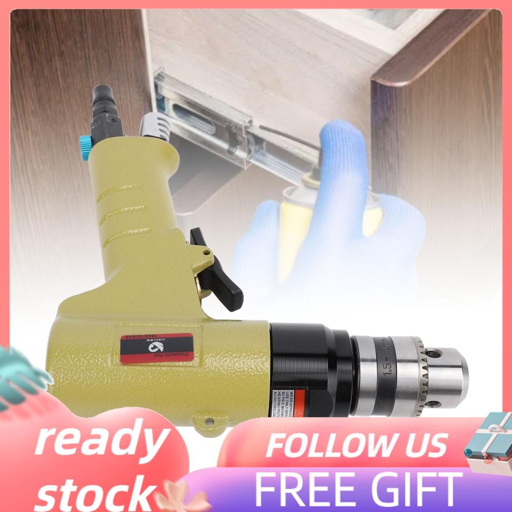 Hanhan1 Pneumatic Drill High Sensitivity Reversible Rotation Tool ...