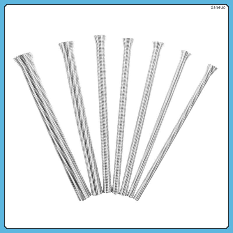 7 Pcs Tool Pipe Bender Spring Tube 1/4 Wrench Metal Tubing daneuo ...