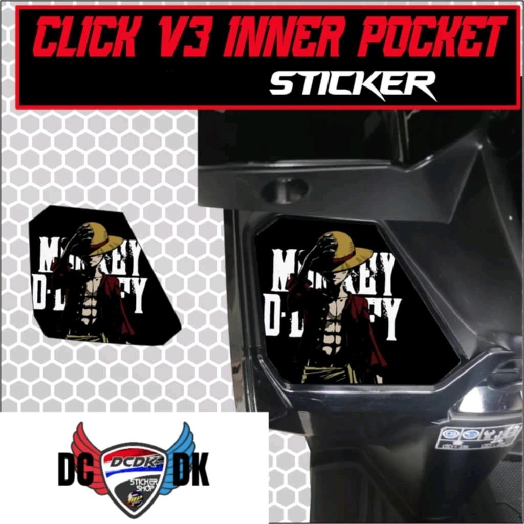 Click V3 Inner Pocket Sticker - Printed and Laminated | Shopee Philippines