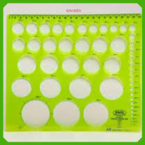 Technical Drawing Ruler, Circle Ruler, Circle Template Ruler (C-2004 ...