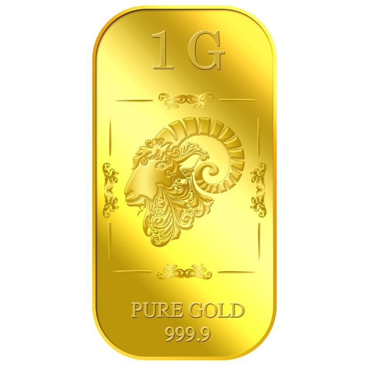 DA7 Puregold 1g Golden Goat Gold Bar | 999.9 Pure Gold | Shopee Philippines