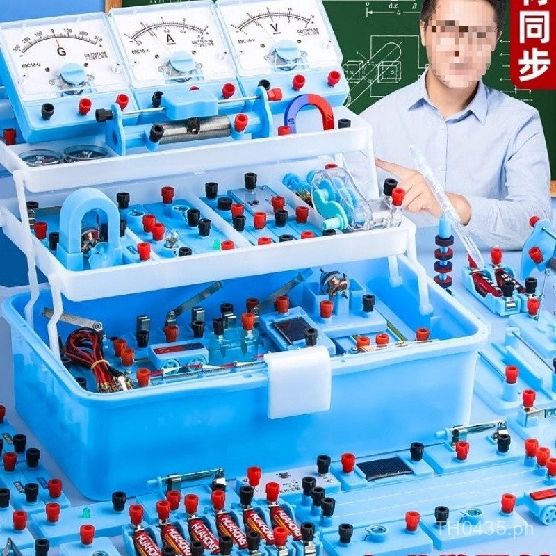 Electromagnetism Mechanics Experiment Kit Physics Full Set Circuit Box ...