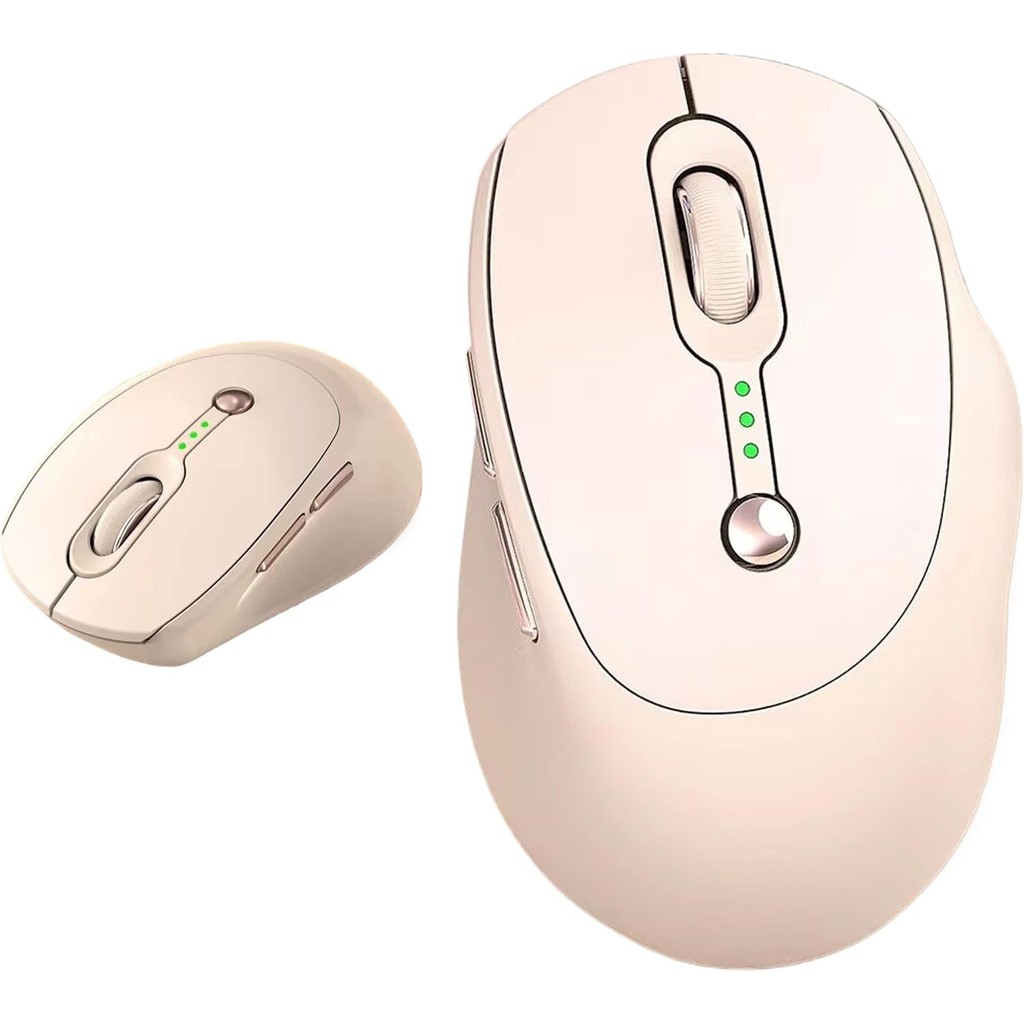 2.4G Dual Mode Q7 Wireless Mouse Bluetooth Connection Silent Mouse 3 ...