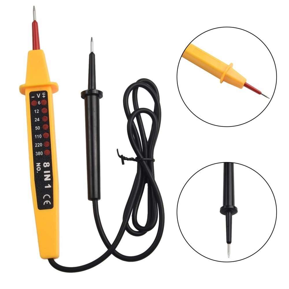 【STYLEF】Reliable Voltage Tester for Home and Auto 8 Functions with