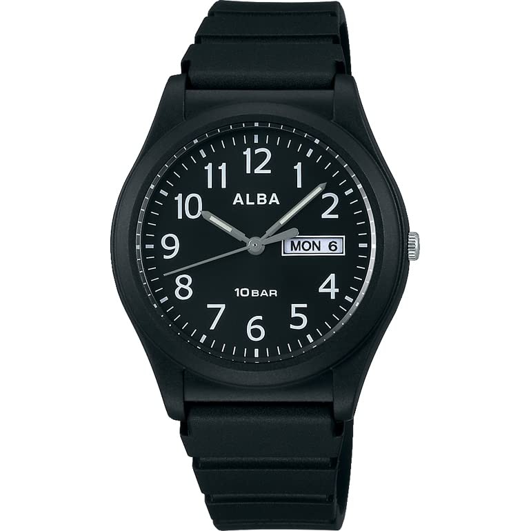 Seiko Watch wristwatch Aruba Sport Quartz AQPJ411 Men's Sport Black ...
