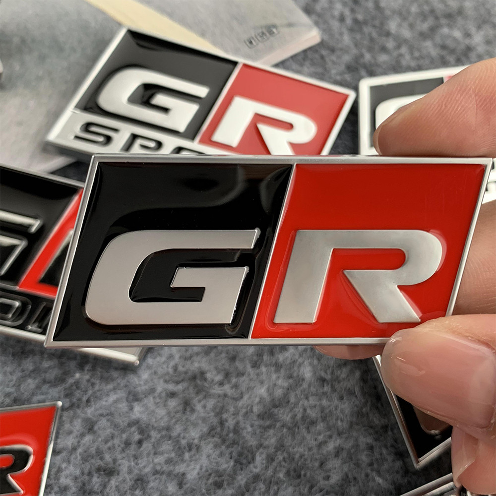 3d Car Logo Car Modified Metal Car Label Suitable for Toyota86 GR Yalex ...