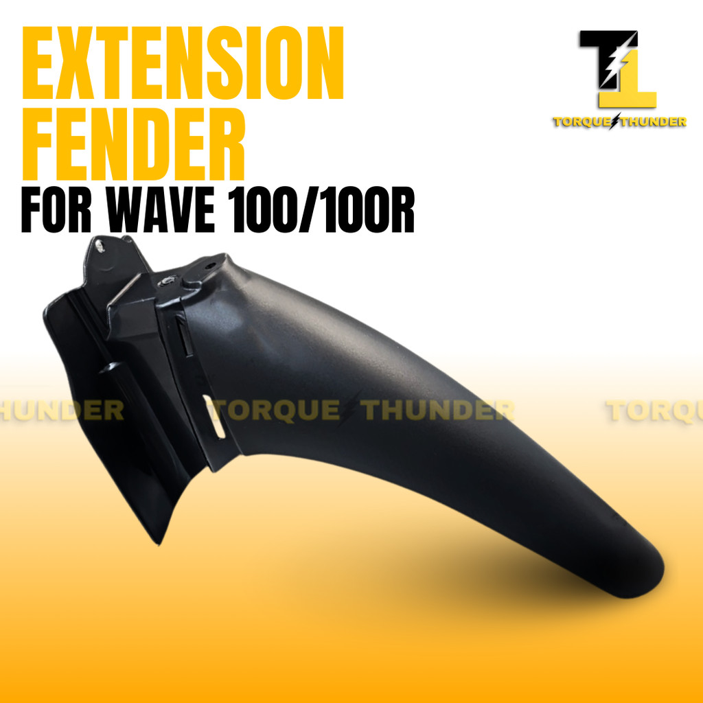 MOTORCYCLE BACK FENDER EXTENSION FOR HONDA WAVE 100R | Shopee Philippines