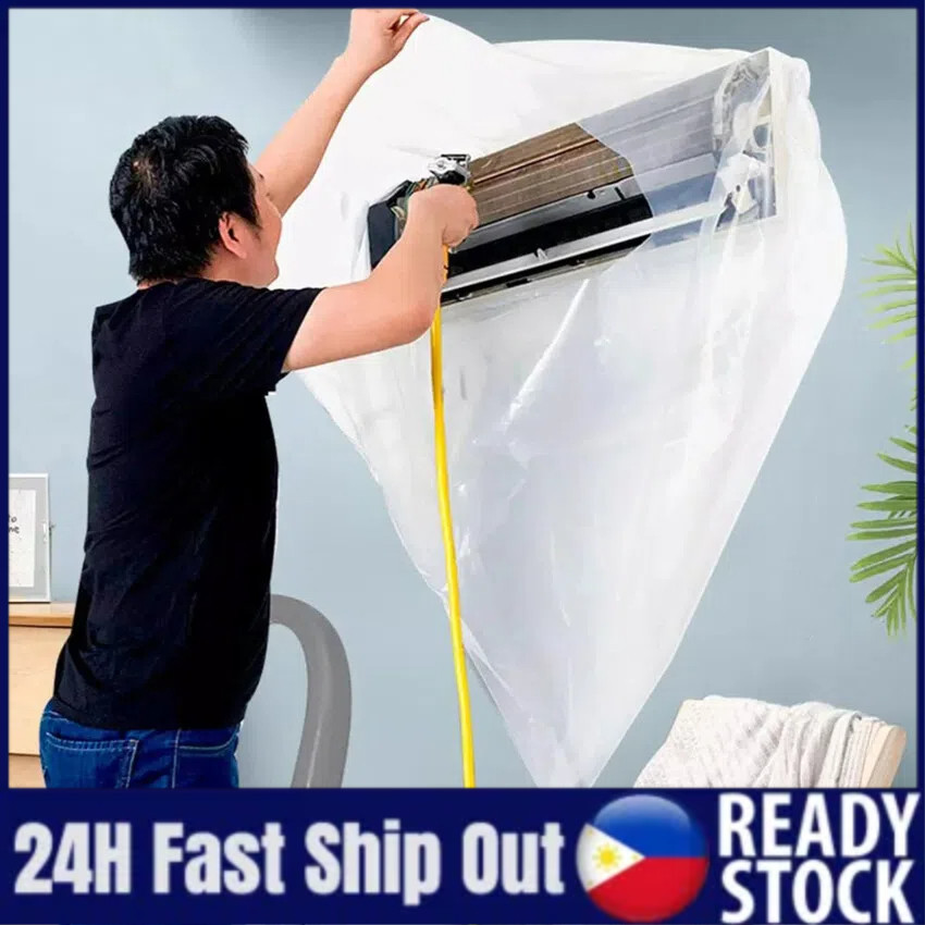 [Local Stock] Reusable Aircon Cleaning Washing Cover Wall Mounted Air ...