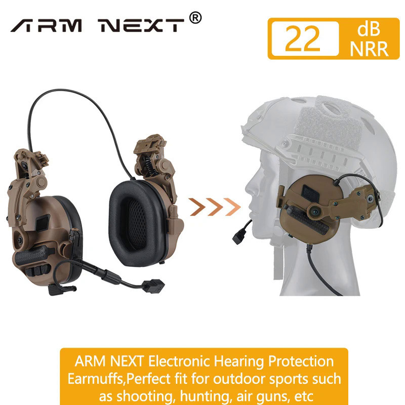 ARM NEXT Shooting Noise Reduction Earmuffs Hunting Hearing Protection